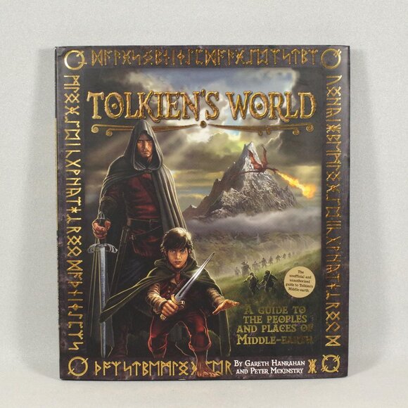 Tolkien's World A Guide to The Peoples n Places of Middle Earth, Hanrahan - Picture 1 of 12